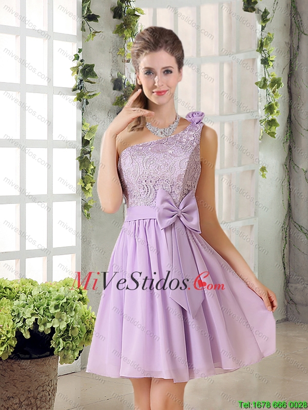 Warehouse Vestido de un hombro lila elegante Moda Vestidos Vestidos de un hombro 