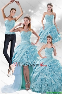 agua azul vestidos de 15 | new quinceanera dresses