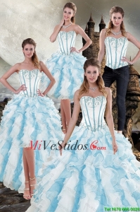 2015 nuevos del estilo de las colmenas Vestidos de quinceañera en Multi Color