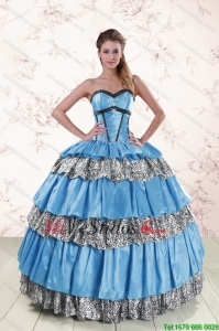 Bola del amor único vestido rebordear vestidos de quinceañera para 2015