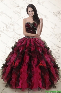 Hermosas multi color 2015 vestidos de quinceañera con cariño