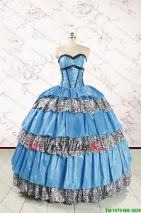 Único rebordear cariño vestido de bola Vestidos de quinceañera para 2015