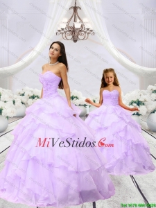 Rebordear asequible y acanalar lila Macthing hermanas Vestidos para 2015