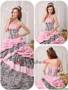 Clásicos del vestido de bola Multi color de quinceañera con rebordear Vestidos