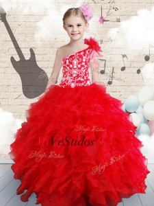 Popular rebordear y las colmenas de la niña desfile vestidos en rojo