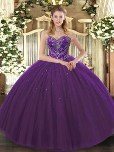 vestidos de baile hasta el suelo sin mangas de color púrpura oscuro 15mo vestido de cumpleaños con cordones