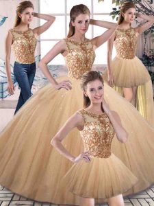 vestido de quince dorado | new quinceanera dresses