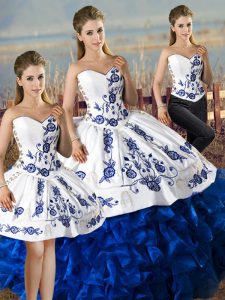 vestido de 15 años azul con blanco | new quinceanera dresses