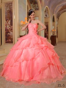 vestido de quince años color melón | new quinceanera dresses