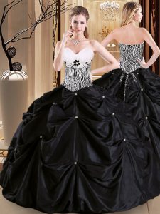 Vestidos de moda de quinceañera vestidos de negro hasta la longitud del piso sin mangas